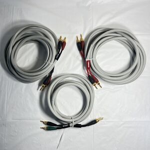 MONSTER SPEAKER CABLE M-SERIES MCX-1s Is Stereo Audio Wire 2x20ft + 1x10ft